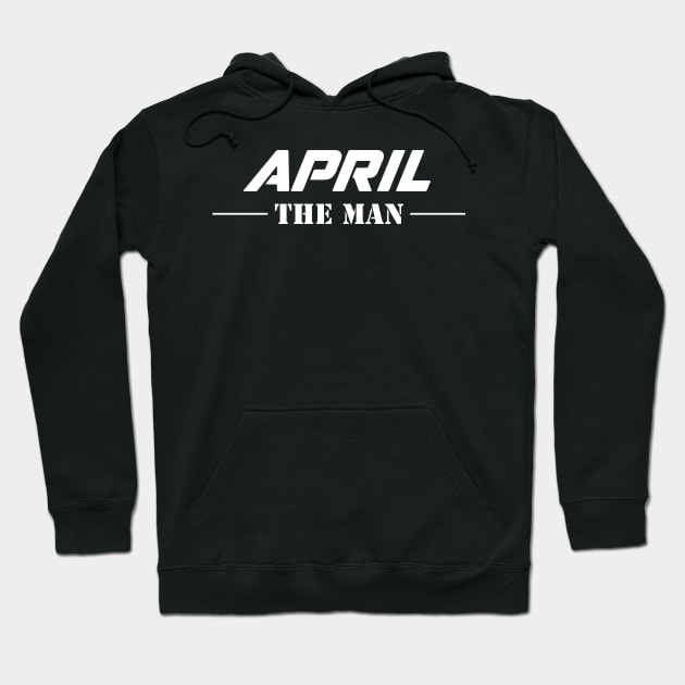 April The Man | Team April | April Surname Hoodie by Carbon